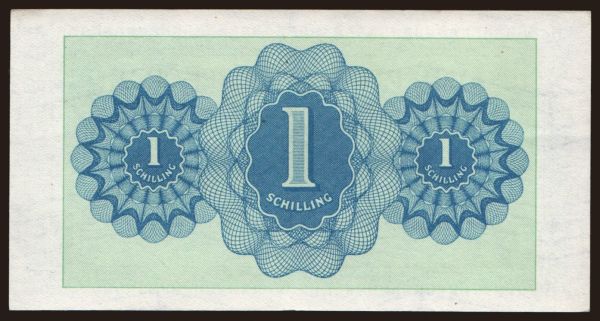 Austria and Austro-Hungary, Schilling (1924-): 1 Schilling, 1944