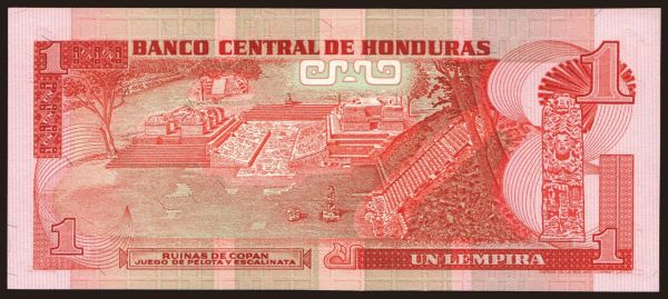 Amerika, Honduras: 1 lempira, 1984