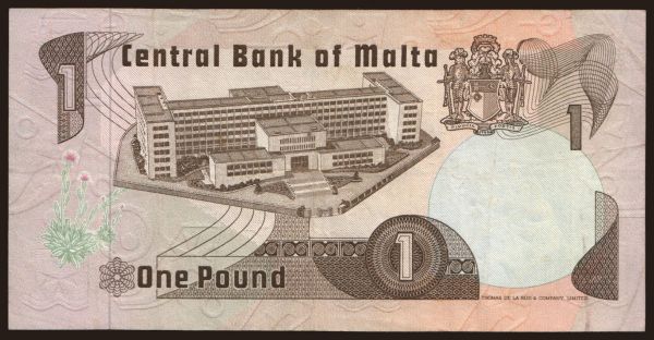 Europe, Malta: 1 lira, 1979