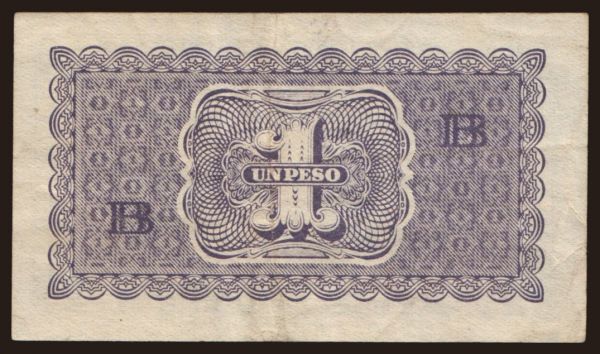 Amerika, Chile: 1 peso, 1943