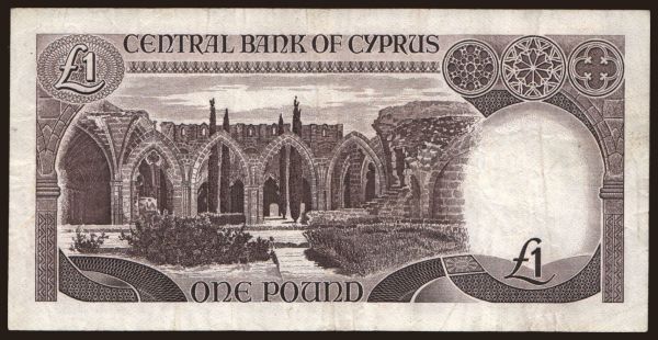 Európa, Cyprus: 1 pound, 1979