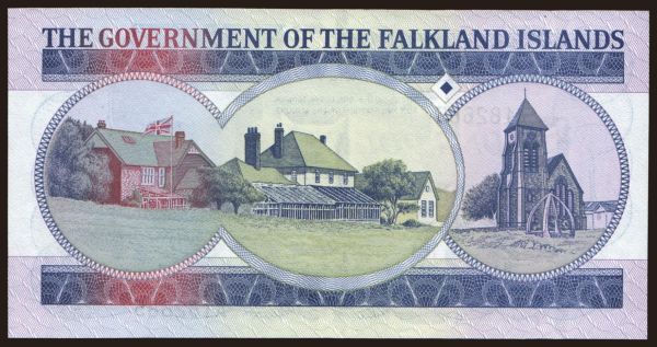 Amerika, Falklandy: 1 pound, 1984