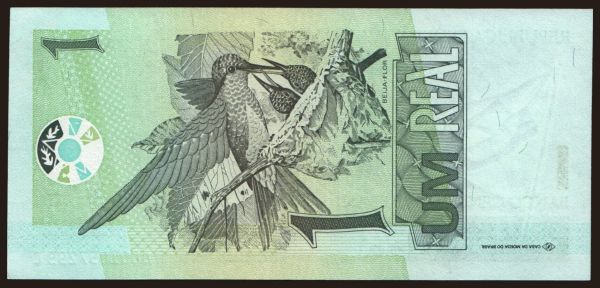 Amerika, Brazí­lia: 1 real, 2003