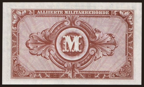 Germany, AMC (1944): 10 Mark, 1944