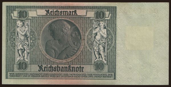 Nemecko, Nemecká demokratická republika: 10 Reichsmark, 1929(48)