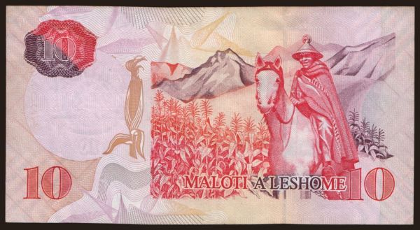 Afrika, Lesotho: 10 maloti, 2007