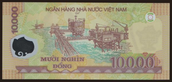 Ázsia, Viet Nam: 10.000 dong, 2013