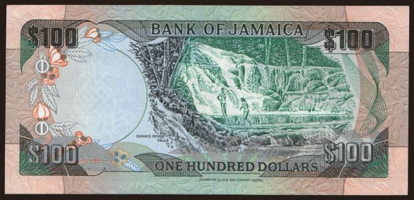 Amerika, Jamaika: 100 dollars, 1991