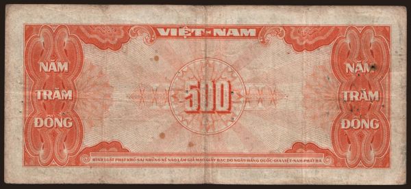 Ázia, Južný Vietnam: 100 dong, 1955