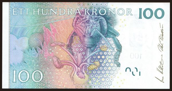 Európa, Svédország: 100 kronor, 2002