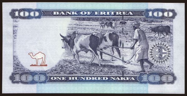 Afrika, Eritrea: 100 nakfa, 2004