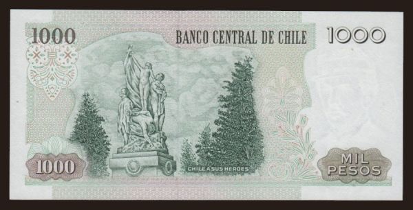 America, Chile: 1000 pesos, 2005