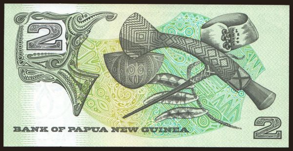 Australia and Oceania, Papua New Guinea: 2 kina, 1981