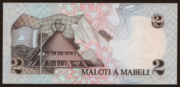 Afrika, Lesotho: 2 maloti, 1981