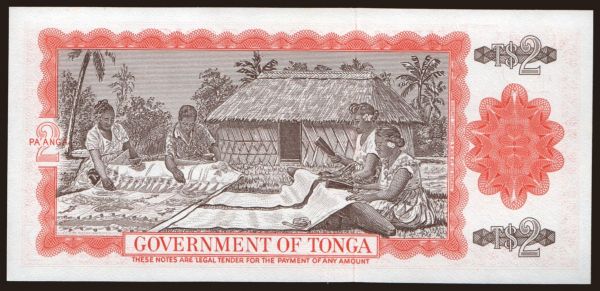 Ausztrália és Óceánia, Tonga: 2 pa anga, 1979