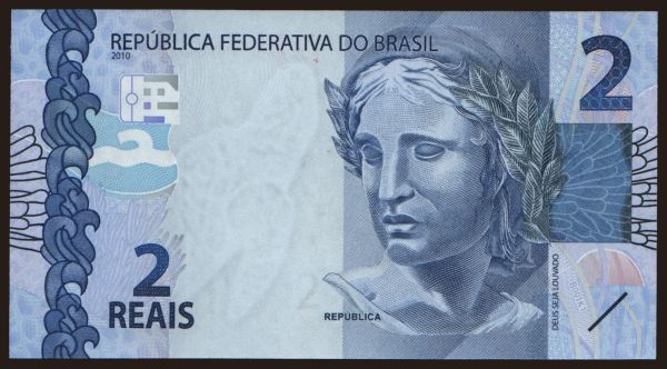 Amerika, Brazí­lia: 2 reais, 2010