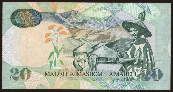 Afrika, Lesotho: 20 maloti, 2005