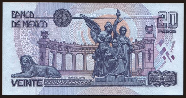 Amerika, Mexico: 20 pesos, 2000