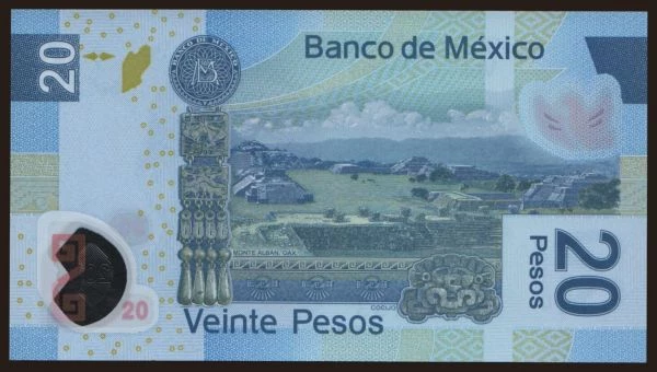 Amerika, Mexico: 20 pesos, 2011