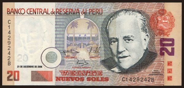 Amerika, Peru: 20 soles, 2006