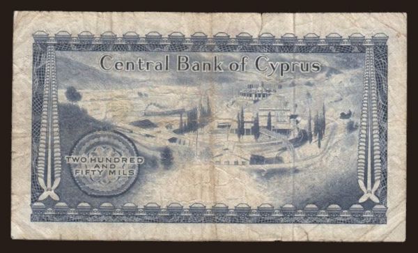 Európa, Cyprus: 250 mil, 1982