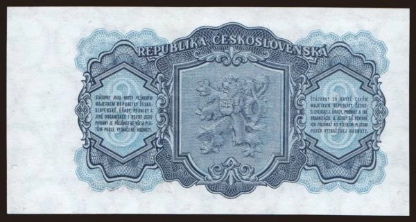 Czechoslovakia and successor states, Paper money from 1953 to 1989: 3 koruny, 1953