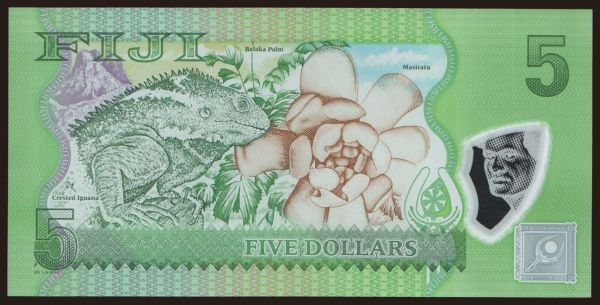 Ausztrália és Óceánia, Fiji: 5 dollars, 2013