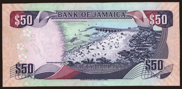 Amerika, Jamaika: 50 dollars, 2010