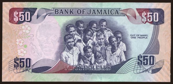 Amerika, Jamaika: 50 dollars, 2012