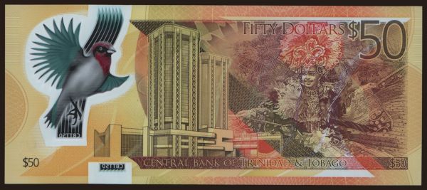 Amerika, Trinidad & Tobago: 50 dollars, 2014