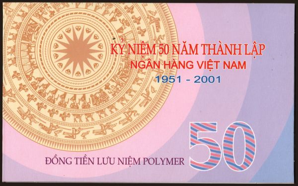 Asia, Viet Nam: 50 dong, 2001