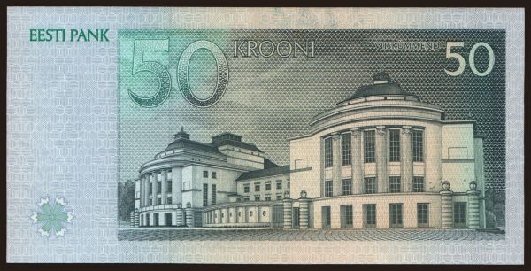 Európa, Észtország: 50 krooni, 1994