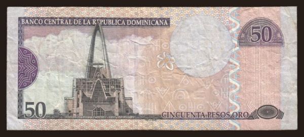 America, Dominican Republic: 50 pesos, 2004