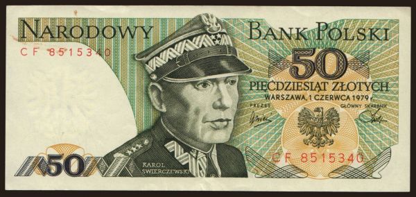 Europe, Poland, Poland - General issues: 50 zlotych, 1979