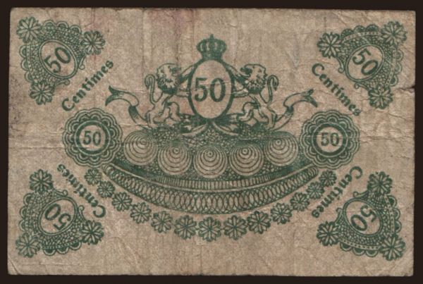 Európa, Luxemburg: Bettembourg, 50 centimes, 1918