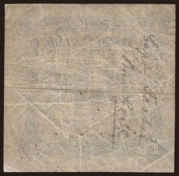 America, Argentina: Buenos Ayres, 1 peso, 1867