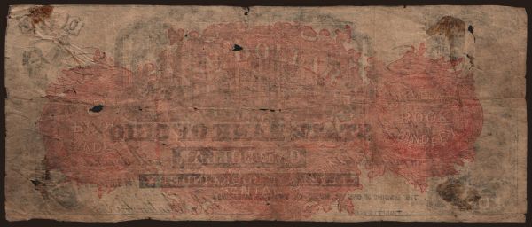 America, USA, USA - Local paper money: Cleveland Book Bindery, 1 dollar, 1861