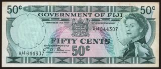 50 cents, 1971
