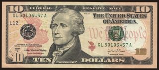 10 dollars, 2004