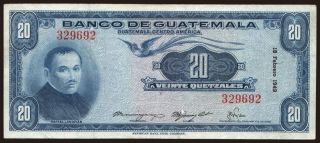 20 quetzales, 1948