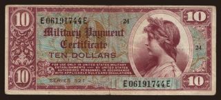 MPC, 10 dollars, 1954