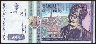 5000 lei, 1992
