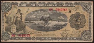 Gobierno Provisional de Mexico, 2 pesos, 1914