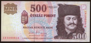 500 forint, 2010