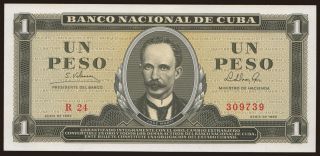 1 peso, 1965