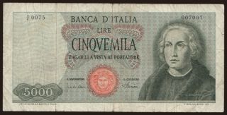 5000 lire, 1968