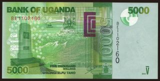 5000 shillings, 2015