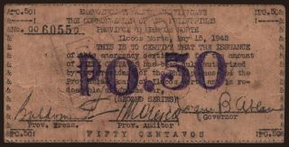 Ilocos Norte, 50 centavos, 1942