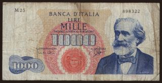 1000 lire, 1964
