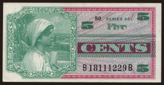 MPC, 5 cents, 1968